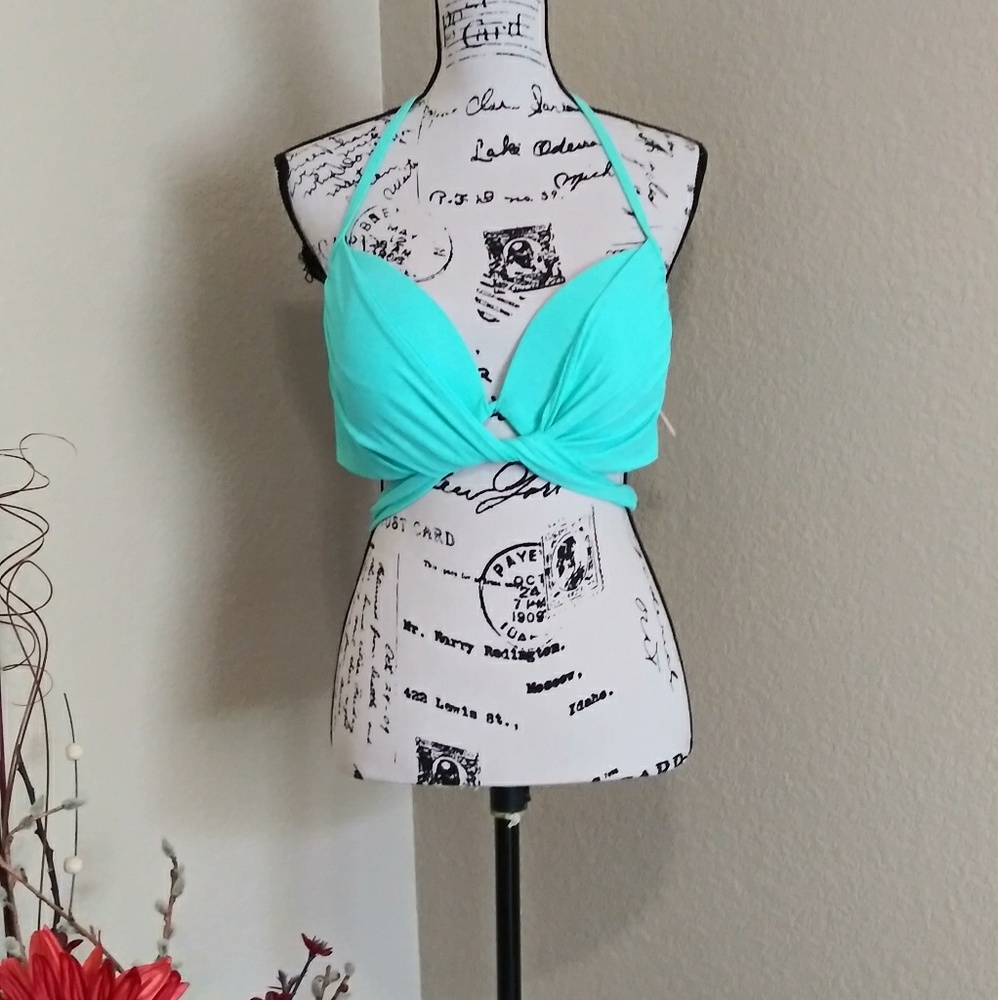 NWT Victoria's Secret The Wrap Halter Bikini Top